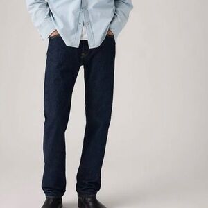 Levi's® Mens 501™ Regular Fit Straight Leg Jean - dark blue
